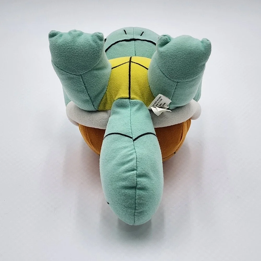 Pokemon Squirtle Plush Turtle 2008 Nintendo Diamond and Pearl Stuffed Animal 9